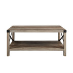 Middlebrook Kujawa Coffee Table with Metal Accents
