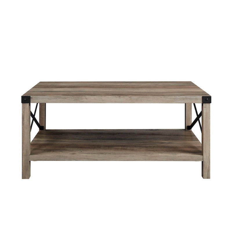Middlebrook Kujawa Coffee Table with Metal Accents