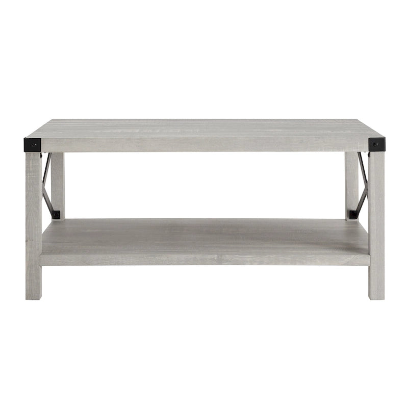 Middlebrook Kujawa Coffee Table with Metal Accents