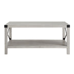 Middlebrook Kujawa Coffee Table with Metal Accents