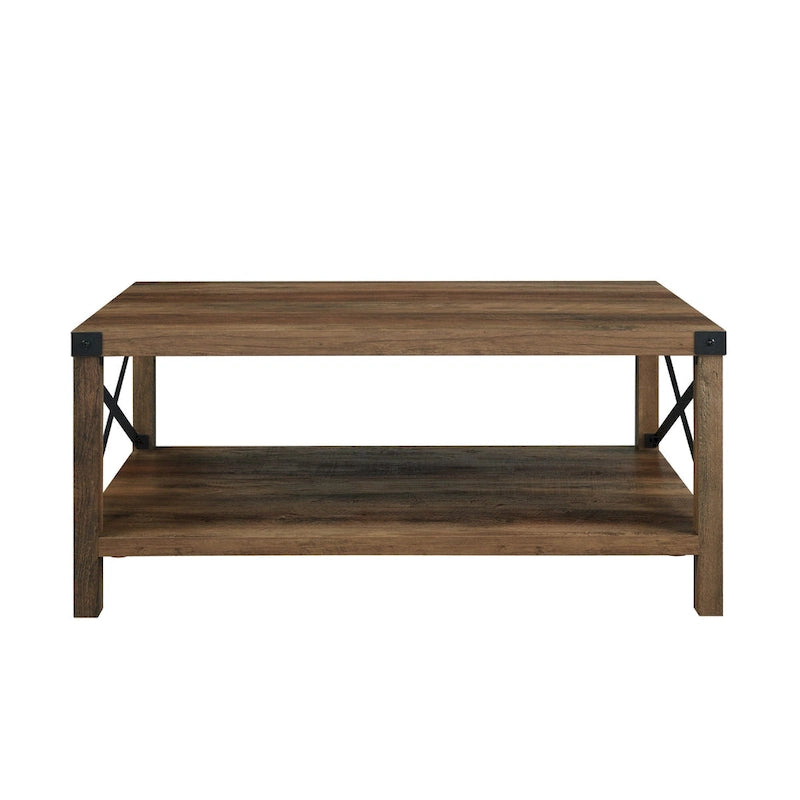 Middlebrook Kujawa Coffee Table with Metal Accents
