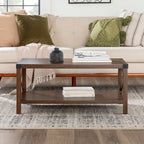 Middlebrook Kujawa Coffee Table with Metal Accents