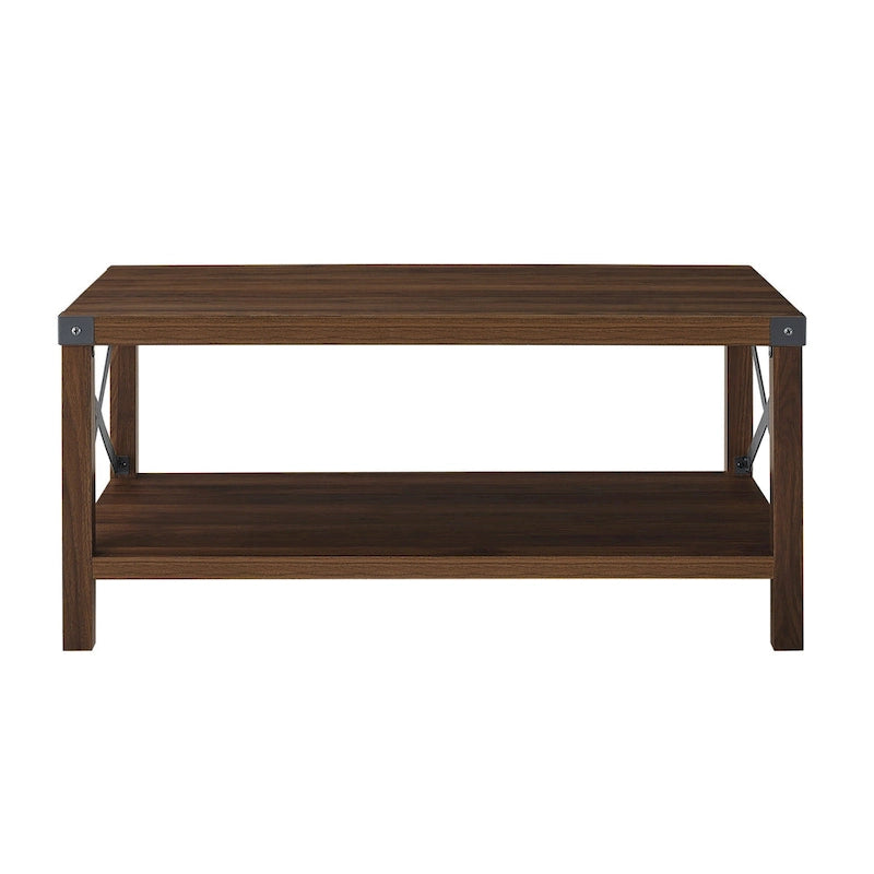 Middlebrook Kujawa Coffee Table with Metal Accents