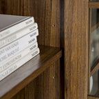 Middlebrook 58-inch Framed Glass 4-Door TV Stand