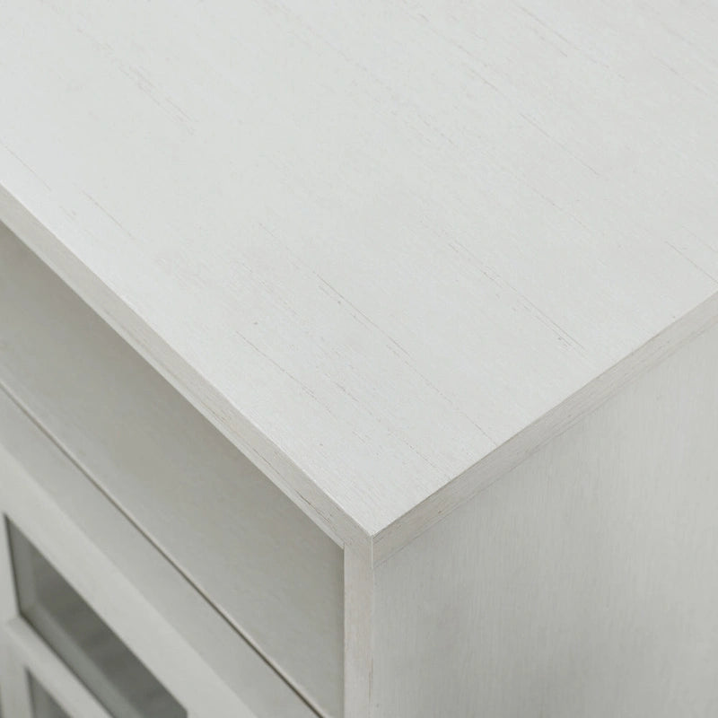 Middlebrook 58-inch Framed Glass 4-Door TV Stand