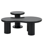 Cloud Coffee Table with Round Small Side Table