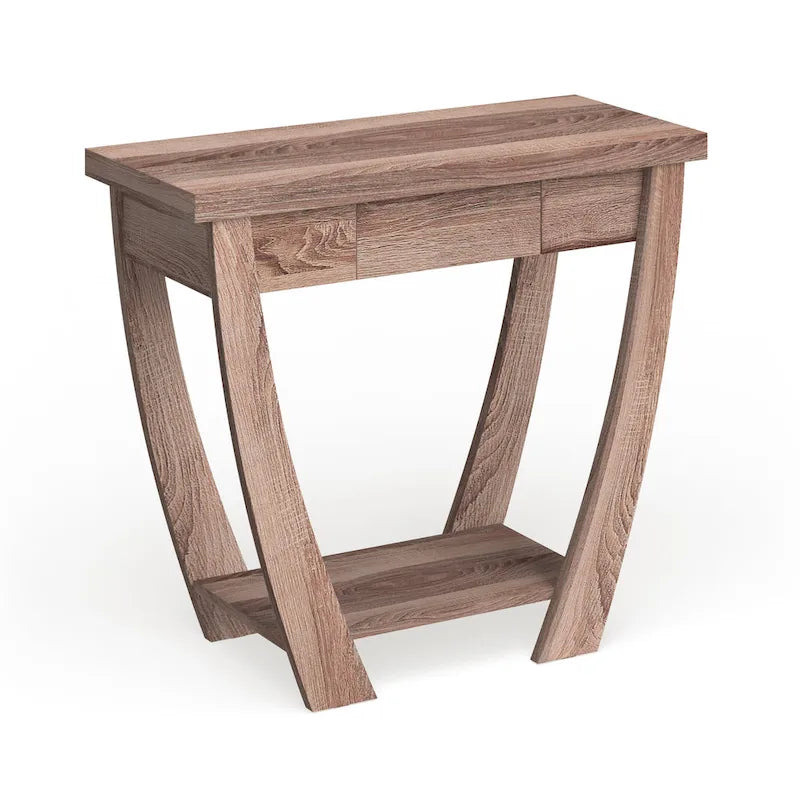 Cataraqui Borramora Modern 36-inch 1-Shelf Console Table by Copper Grove