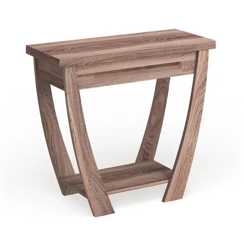 Cataraqui Borramora Modern 36-inch 1-Shelf Console Table by Copper Grove