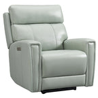 Genuine Leather Zero Gravity Power Recliner Chair with Power Headrest, USB&USB-C Port