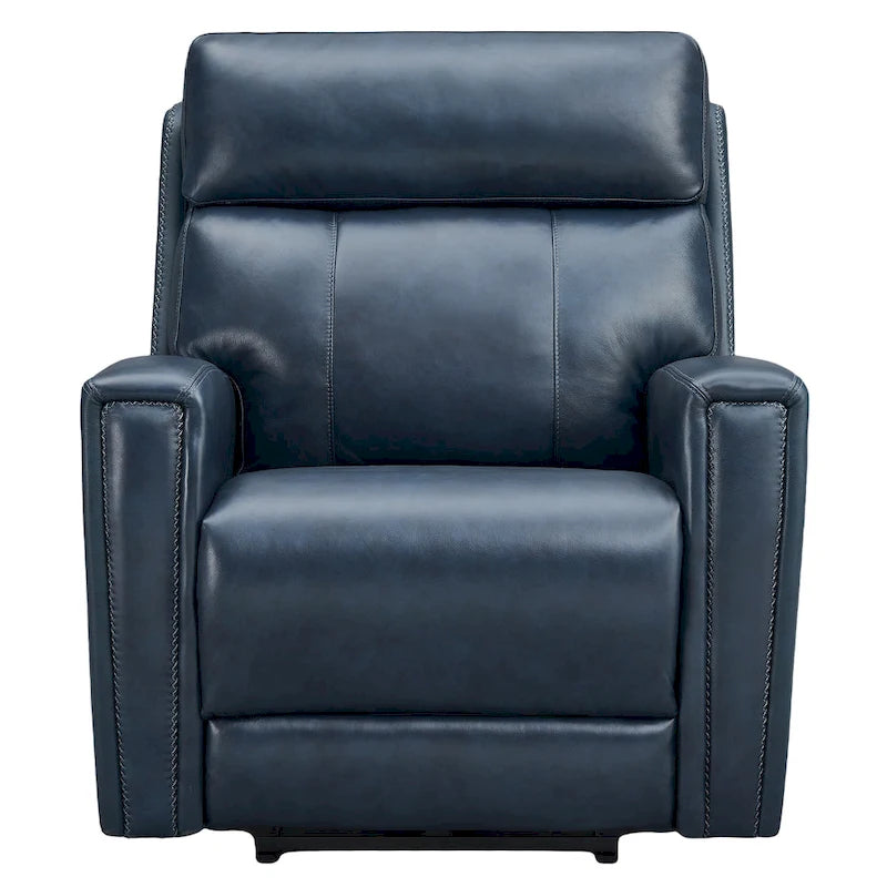 Genuine Leather Zero Gravity Power Recliner Chair with Power Headrest, USB&USB-C Port