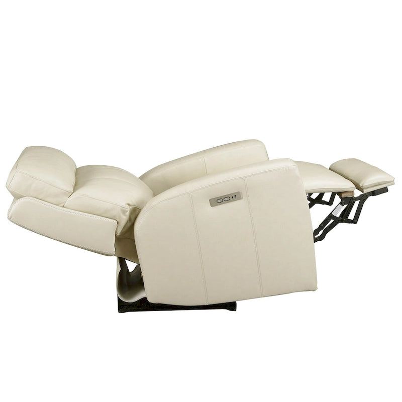 Genuine Leather Zero Gravity Power Recliner Chair with Power Headrest, USB&USB-C Port