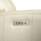 Genuine Leather Zero Gravity Power Recliner Chair with Power Headrest, USB&USB-C Port