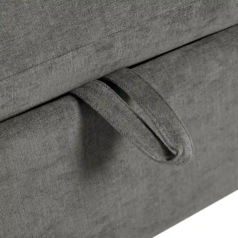 Roomfitters U-Shaped Modular Corner Sofa with Two Ottomans, Freely Transformable for Living Rooms, Studies, Home Theaters