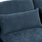 Roomfitters U-Shaped Modular Corner Sofa with Two Ottomans, Freely Transformable for Living Rooms, Studies, Home Theaters