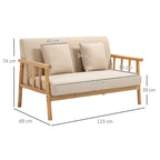 48 2-Seater Couch For Small Spaces