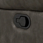 Monroe Polished Microfiber Nailhead Swivel Glider Recliner by iNSPIRE Q Classic