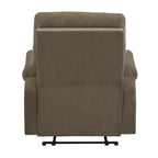 Lufkin Chenille Fabric Manual Recliner by iNSPIRE Q Classic