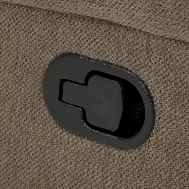 Lufkin Chenille Fabric Manual Recliner by iNSPIRE Q Classic