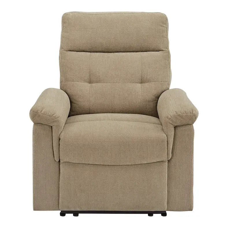 Lufkin Chenille Fabric Manual Recliner by iNSPIRE Q Classic