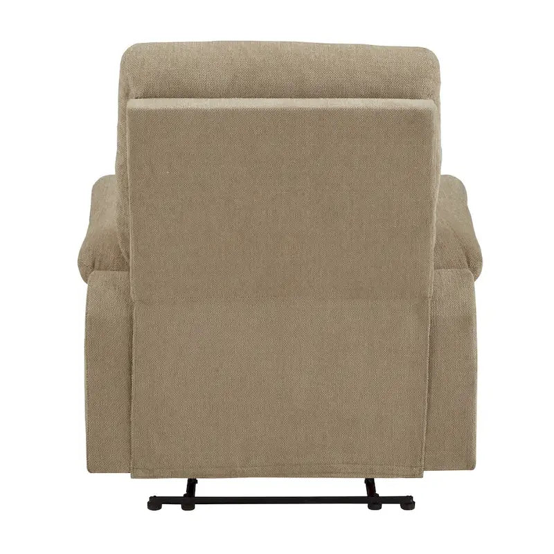 Lufkin Chenille Fabric Manual Recliner by iNSPIRE Q Classic