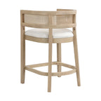 Christopher Knight Home- Noweta Wood Counter Stool with Arms Set of 2