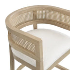 Christopher Knight Home- Noweta Wood Counter Stool with Arms Set of 2