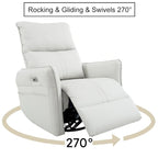 270 Swivel Rocker Power Recliner with USB Ports