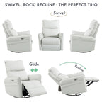 270 Swivel Rocker Power Recliner with USB Ports