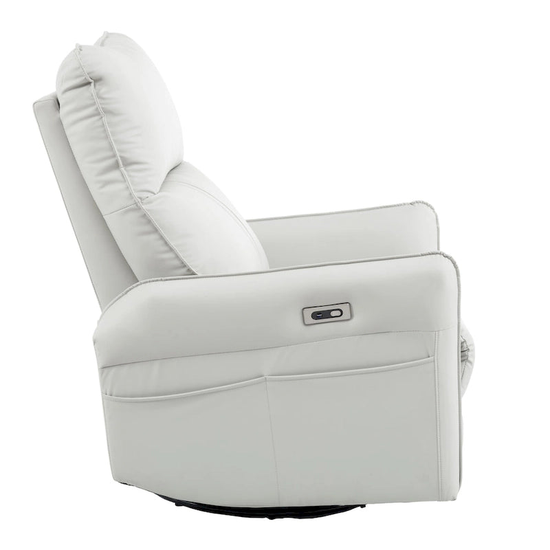 270 Swivel Rocker Power Recliner with USB Ports