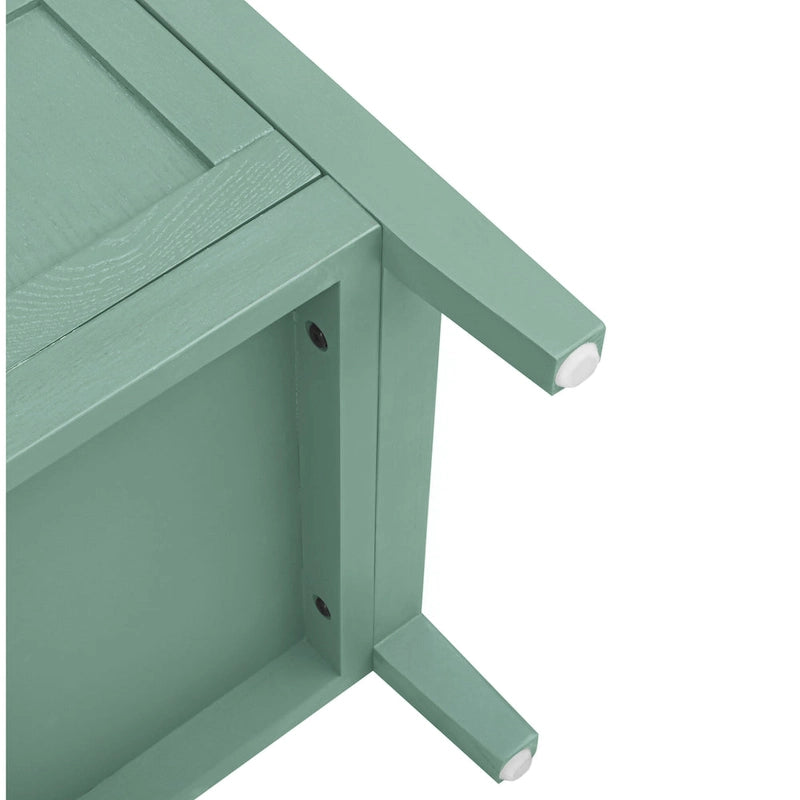 American Style 3-Drawer Vertical Chest Cabinet with Golden Handle for bedroom, living room