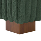 Modern Cotton Flannel Indoor Chaise Lounge Couch with Pillows