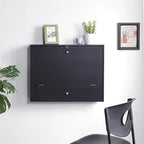 SEI Furniture Wall-mounted Folding Laptop Desk