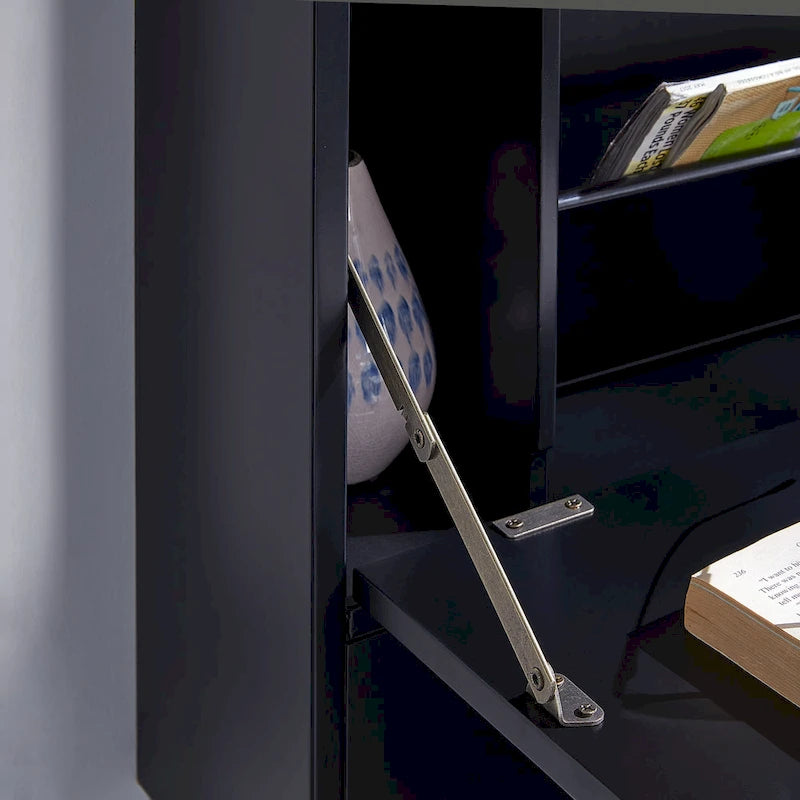 SEI Furniture Wall-mounted Folding Laptop Desk