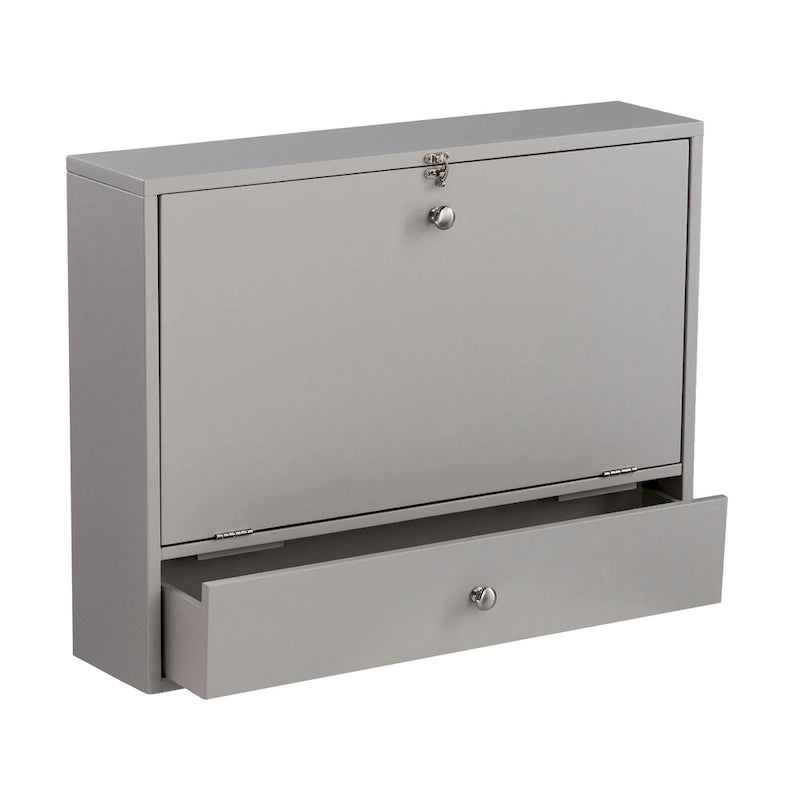 SEI Furniture Wall-mounted Folding Laptop Desk