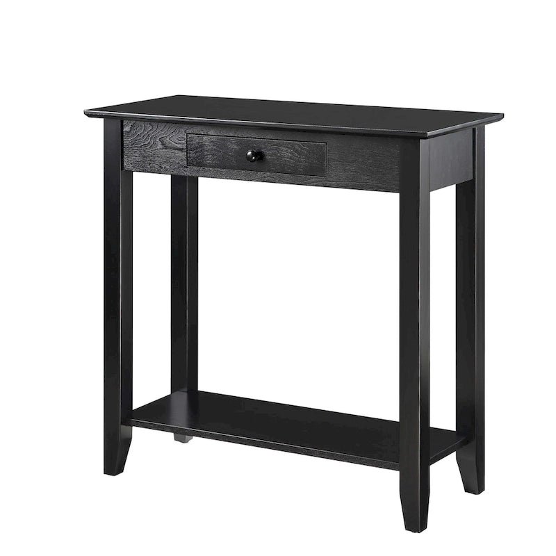 Convenience Concepts American Heritage 1 Drawer Hall Table with Shelf