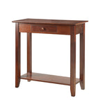 Convenience Concepts American Heritage 1 Drawer Hall Table with Shelf