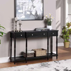 Convenience Concepts Cheyenne 3 Drawer Console Table with Shelf