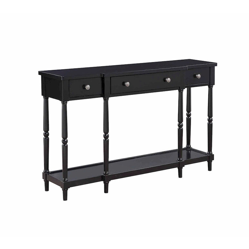 Convenience Concepts Cheyenne 3 Drawer Console Table with Shelf