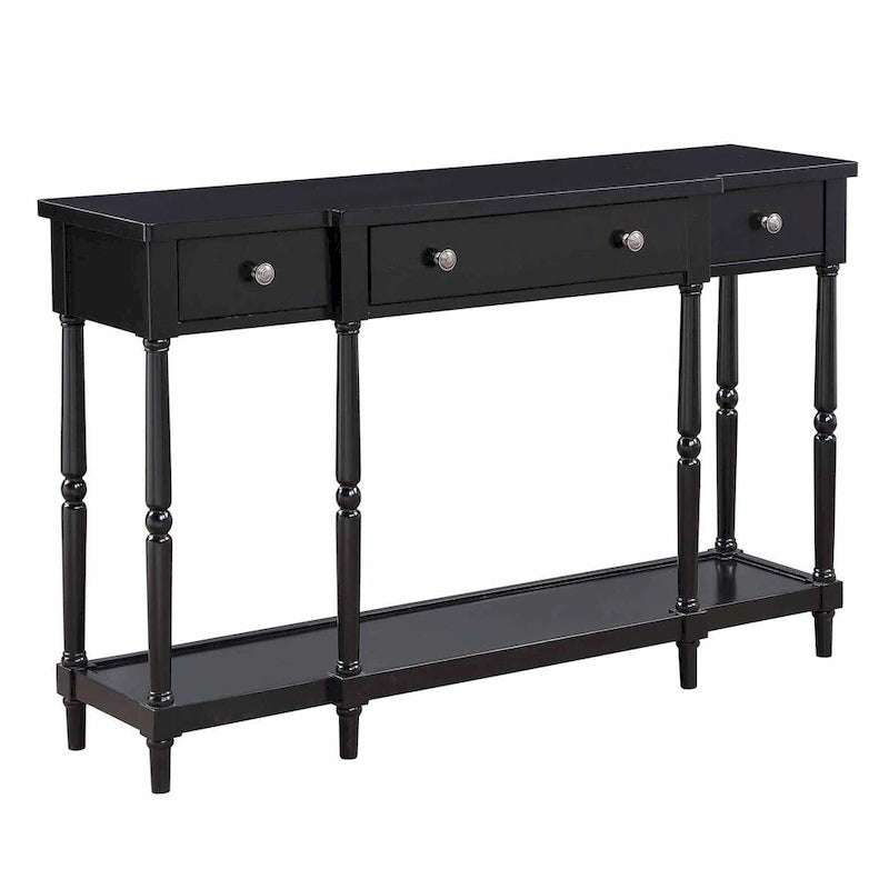 Convenience Concepts Cheyenne 3 Drawer Console Table with Shelf