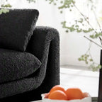 Waverly Boucle Fabric Sofa