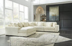 Signature Design by Ashley Lindyn 5-Piece Sectional with Chaise - 133W x 133D x 38H