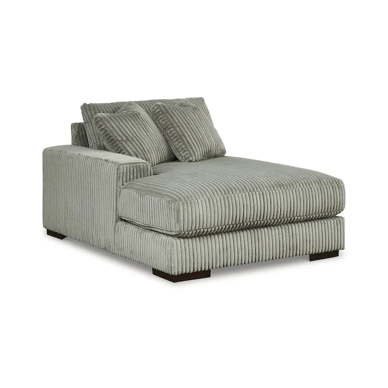 Signature Design by Ashley Lindyn 5-Piece Sectional with Chaise - 133W x 133D x 38H