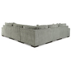 Signature Design by Ashley Lindyn 5-Piece Sectional with Chaise - 133W x 133D x 38H