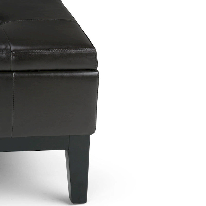 WYNDENHALL Lancaster 36-in. Wide Contemporary Square Table Ottoman