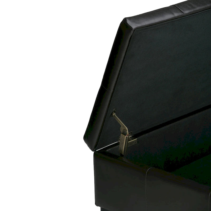 WYNDENHALL Lancaster 36-in. Wide Contemporary Square Table Ottoman