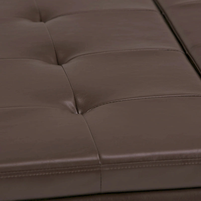 WYNDENHALL Lancaster 36-in. Wide Contemporary Square Table Ottoman