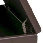 WYNDENHALL Lancaster 36-in. Wide Contemporary Square Table Ottoman