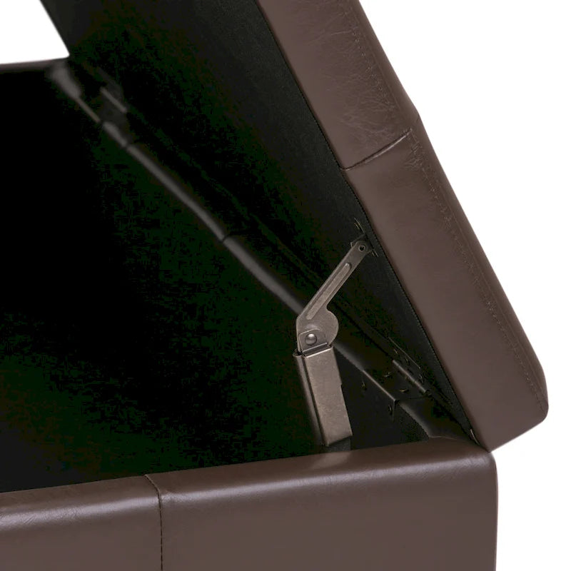 WYNDENHALL Lancaster 36-in. Wide Contemporary Square Table Ottoman