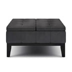 WYNDENHALL Lancaster 36-in. Wide Contemporary Square Table Ottoman