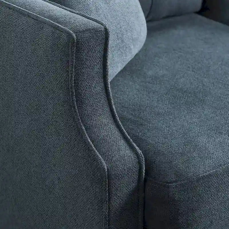 Loveseat With Waterproof Fabric, USB Charge
